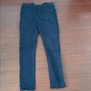 All Saints Men’s Skinny Pants Size 33 Color: Navy